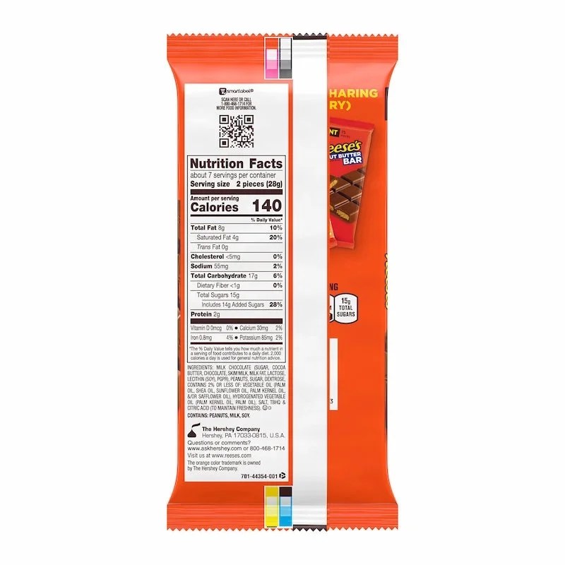 Reeses Peanut butter Bar 120 g