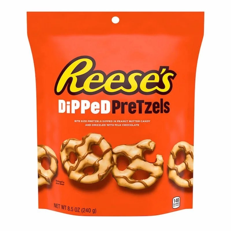 Reeses Dipped Pretzels
