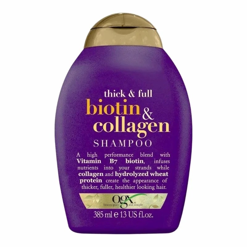 OGX Biotin Collagen Shampooing – 385 ml