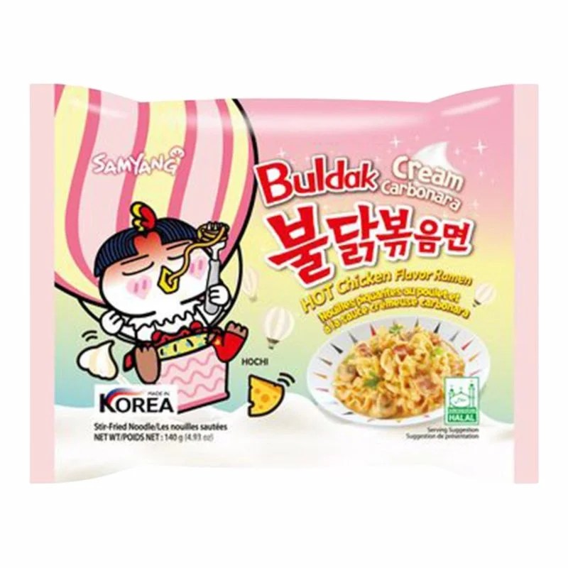 Samyang Buldak Nouilles Cream Carbonara 140G