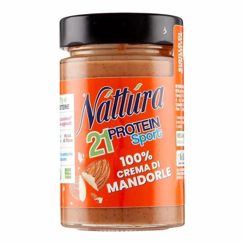 Nattura Protein Sport Crema 100% Mandorle 180 g