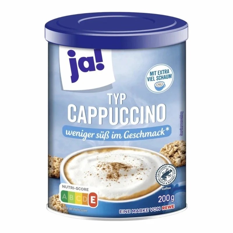 Ja Cappuccino Weniger 200g
