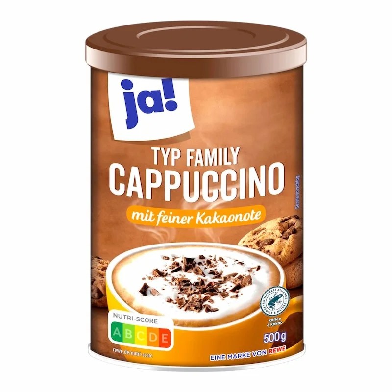 Ja Cappuccino Family 500g