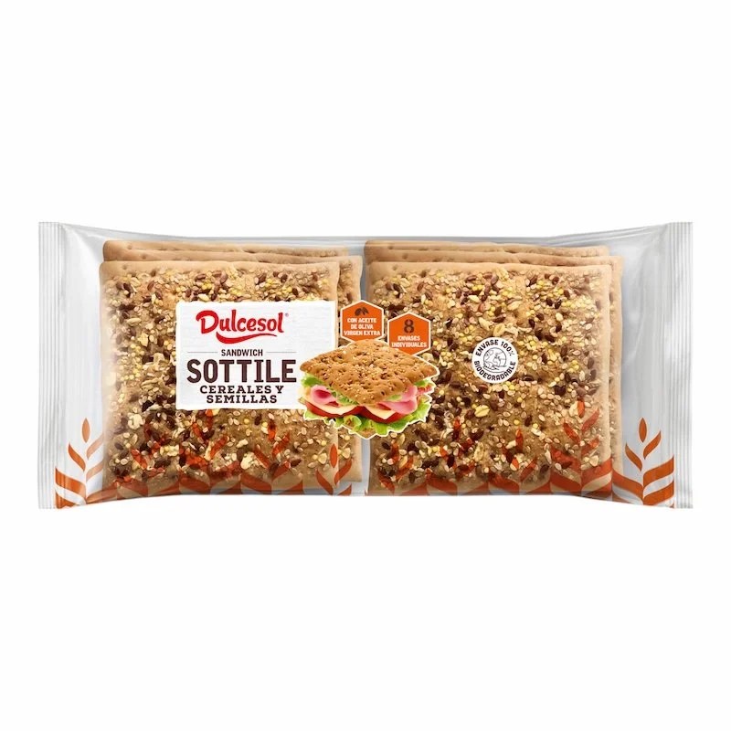 Dulsesol Pain Sandwich Sottile Semillas