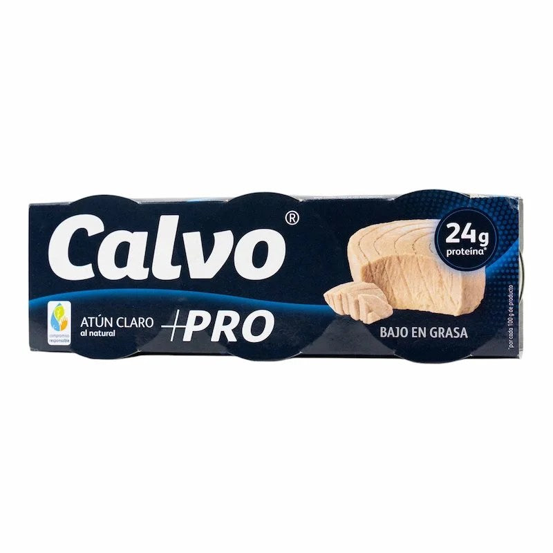 CALVO Thon Pro 24 g Protein 3 Pcs