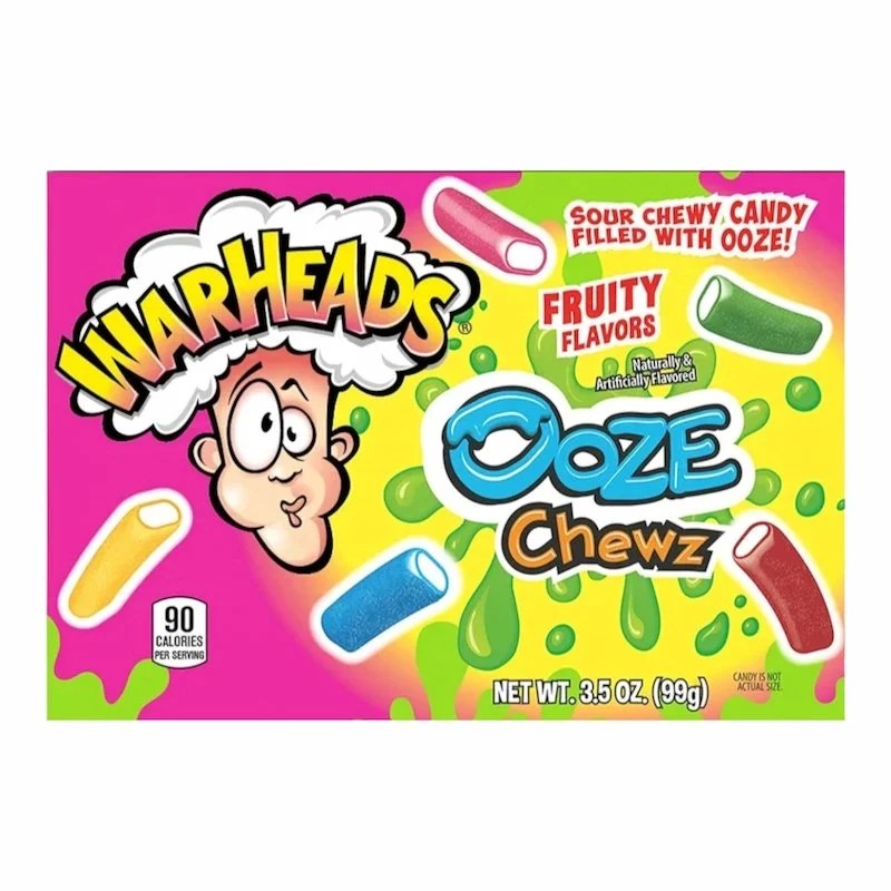Warheads Ooze Chewz 99G
