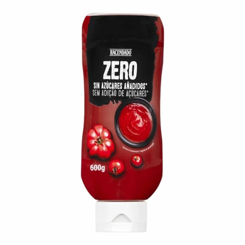 Ketchup Sans Sucre Hacendado 600g