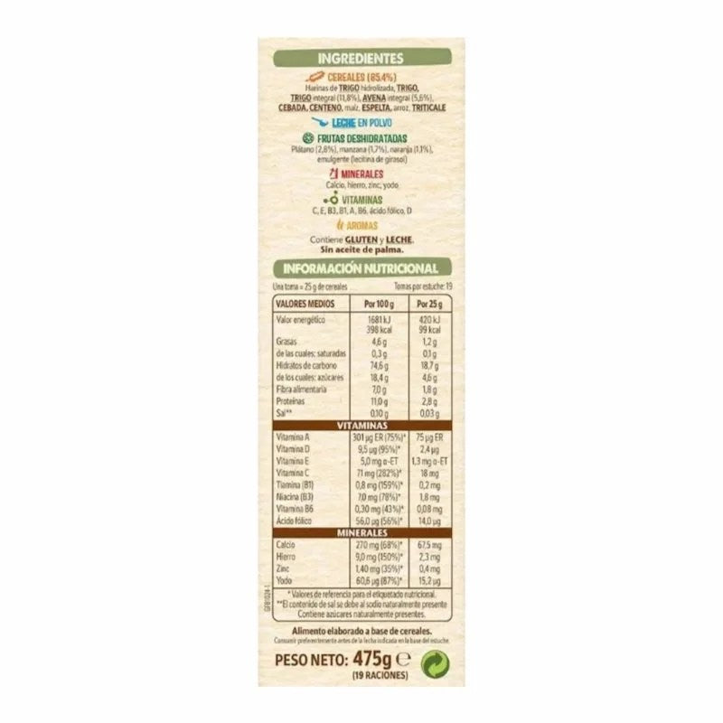 Nestle 8 Cereales avec Fruits des 6 mois – 475 g | Cereales Instantanees pour Bébé
