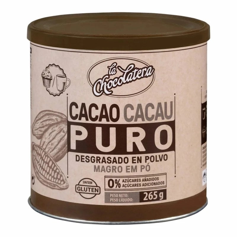 Cacao Pur en Poudre La Chocolatera 265 g