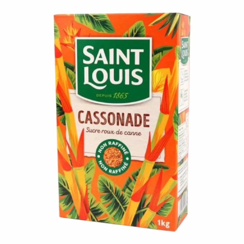 Sucre Roux Cassonade Saint Louis 1kg