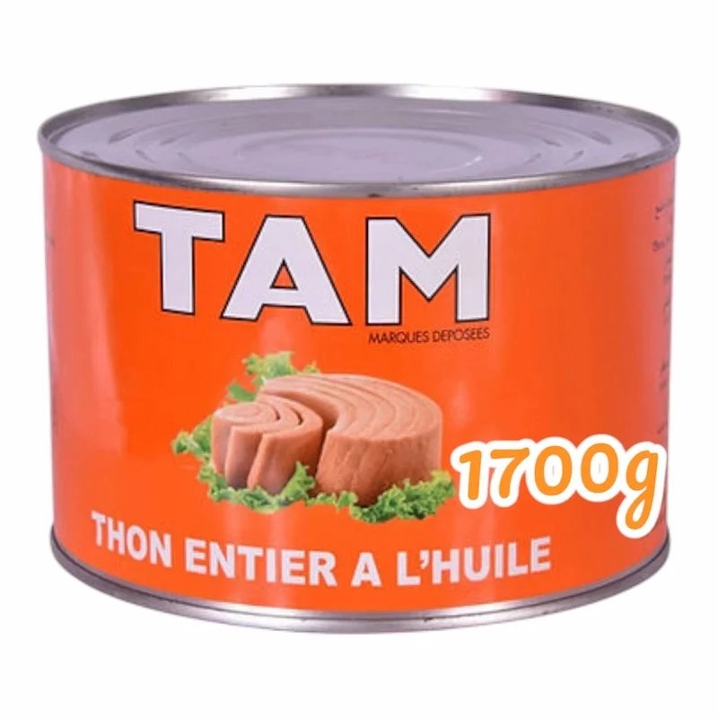Tam Thon Entier a L’huile 1700g