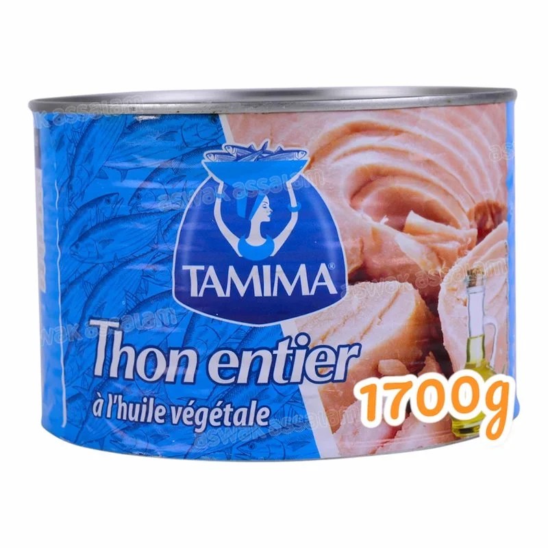 Tamima Thon Entier a L’huile 1700g