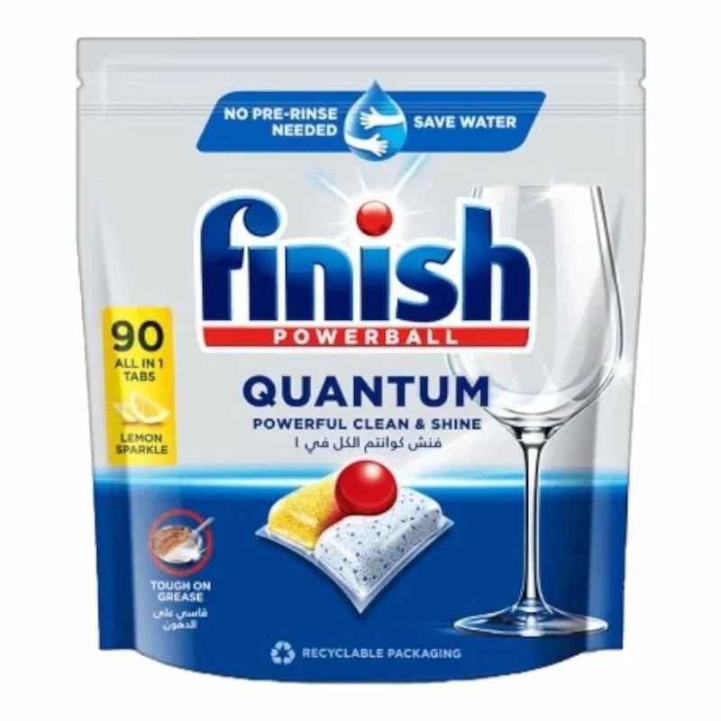 Finish Powerball Quantum All-in-1 Citron – 90 Tablettes