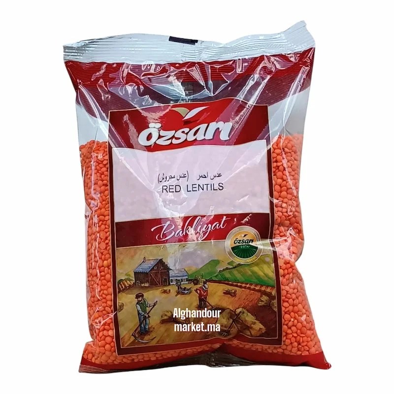 lentilles rouges Ozsari – 1kg