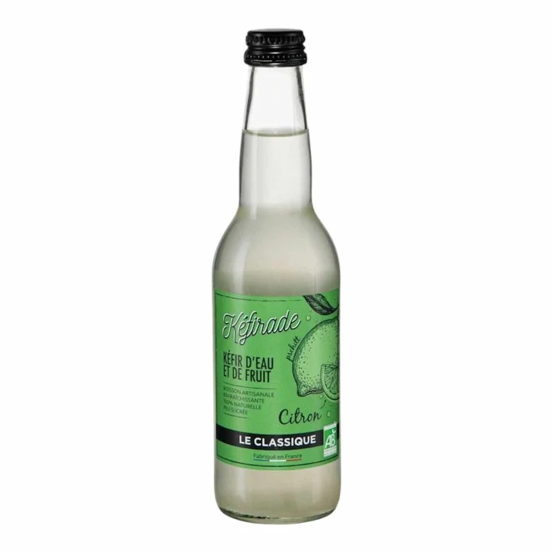 Kéfir d’Eau et de Fruit Citron KÉFIRADE 33Cl