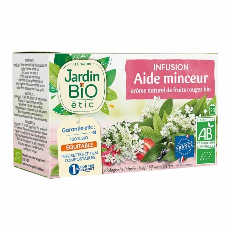 Jardin Bio Infusion Aide Minceur – 20 sachets