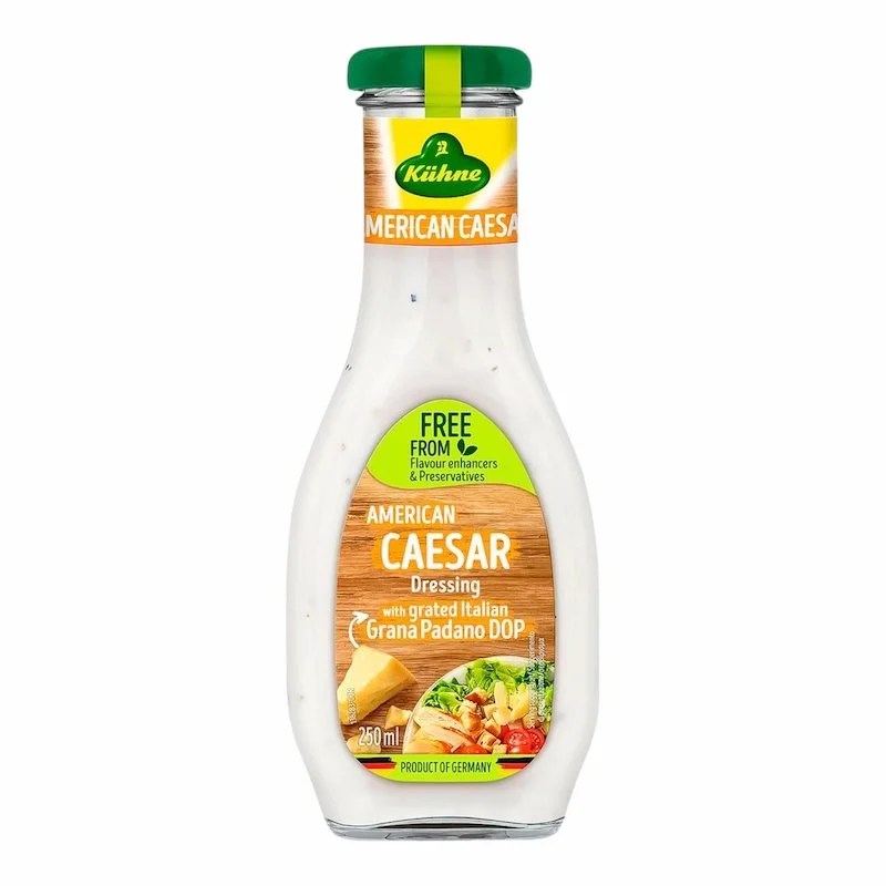 Sauce American Caesar Salad Dressing Kuhne 250ml