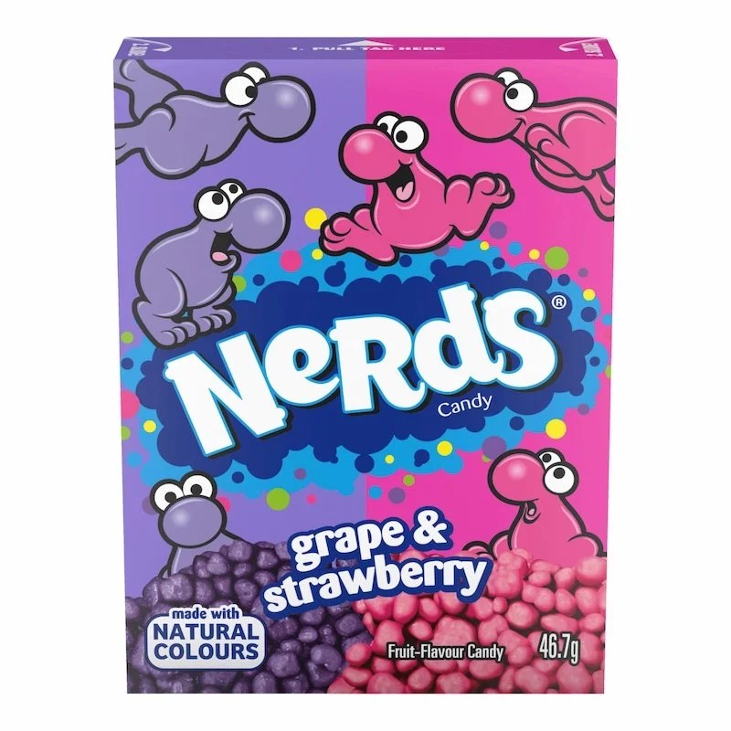 Nerds Grap Strawberry 46.7g