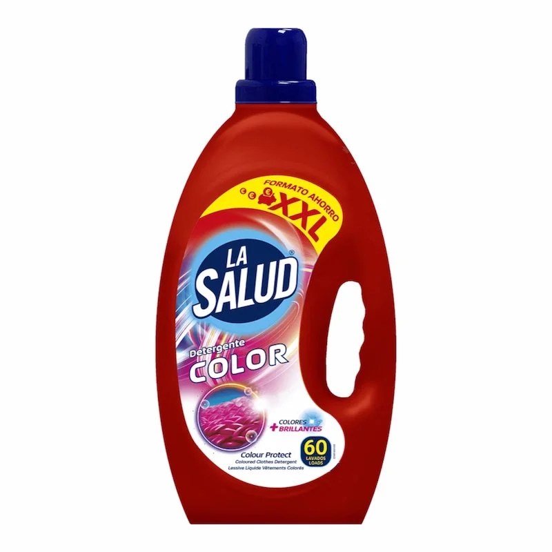 LA SALUD Détergent Liquide Color 60 Lavages 4L