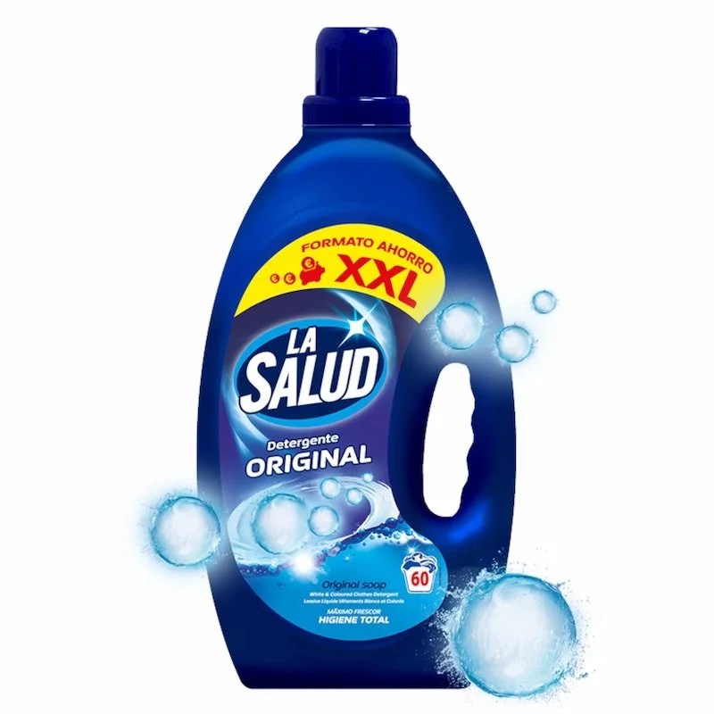 LA SALUD Détergent Liquide Original 60 Lavages 4L