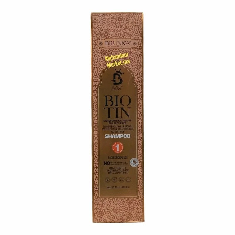 Shampoing Bio Tin sans sulfate 1L