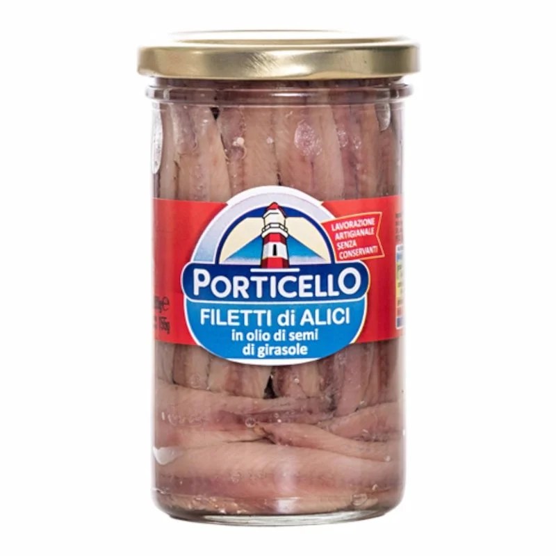 Filets d’anchois Porticello 85g