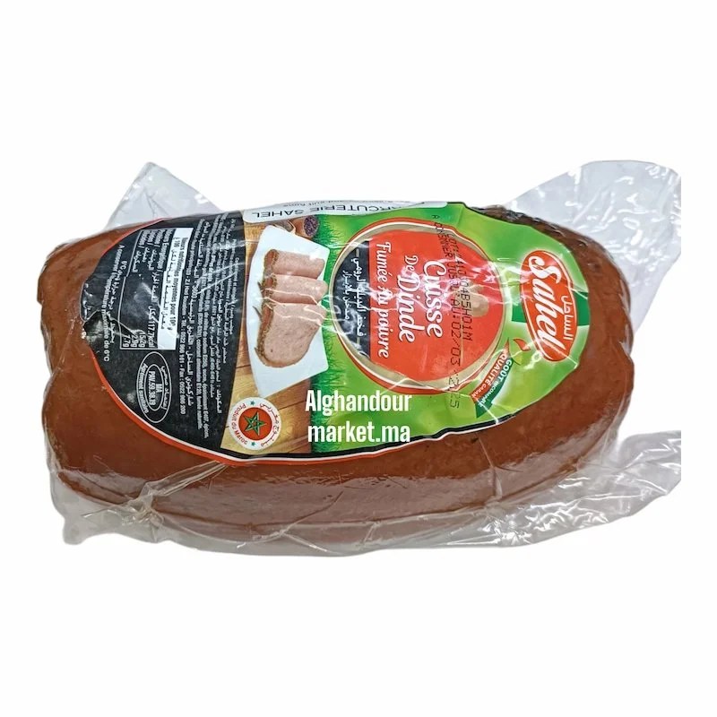 Sahel Cuisse de Dinde Fumée au Poivre 1100g