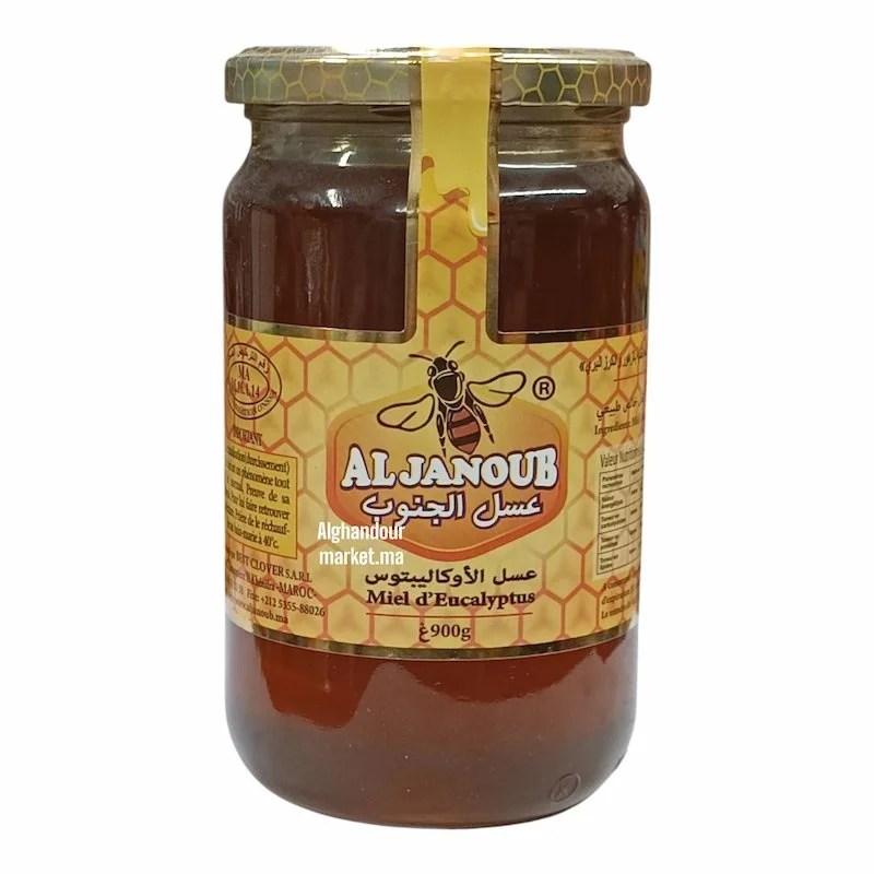 Miel d’eucalyptus Al Janoub 900g