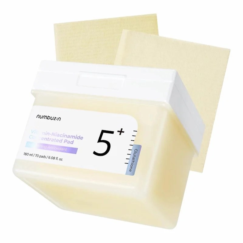 Numbuzin No.5 Vitamin-Niacinamide Concentrated Pad 70 Pads 180ml