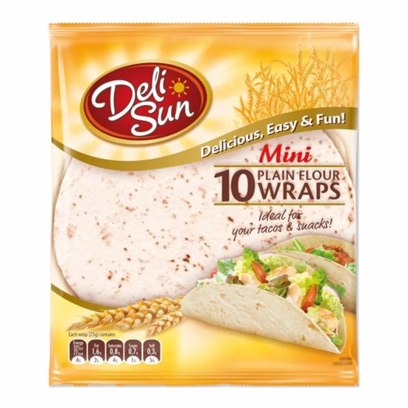 Delisun Mini Tortillas de Trigo 250g