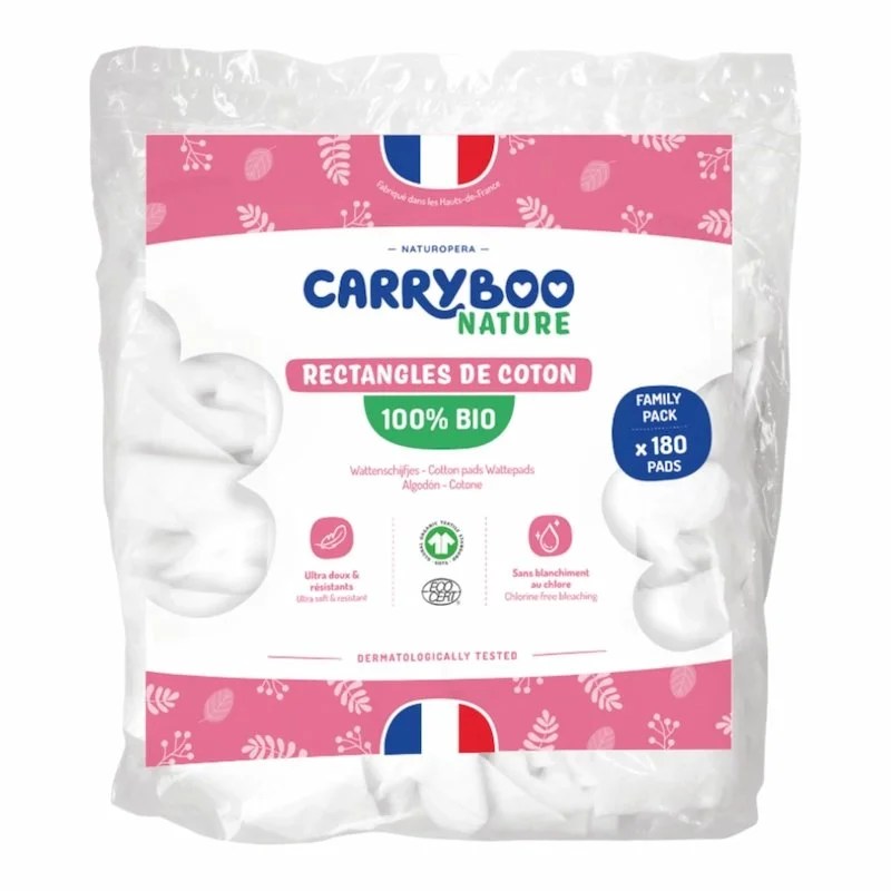 Carryboo Coton Pads Bio x180 pc