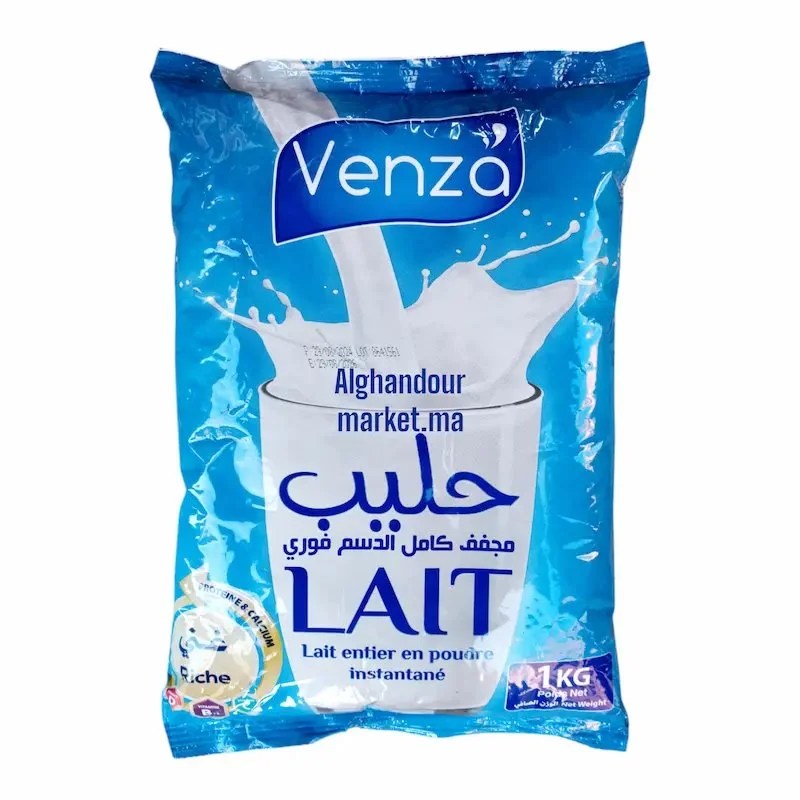 Lait Entier en Poudre Venza 1kg