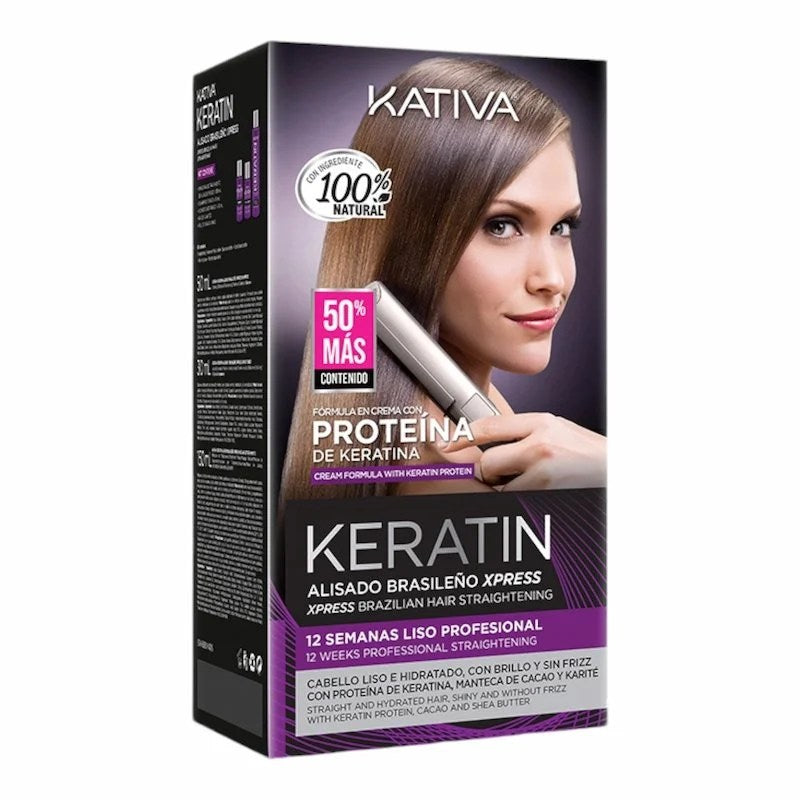 Kativa Keratin Kit Post Straightening Xpress