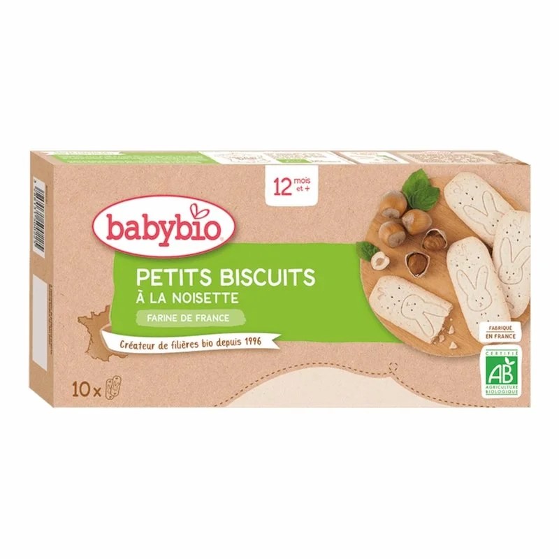 Babybio Petits Biscuits à la Noisette dès 12 mois