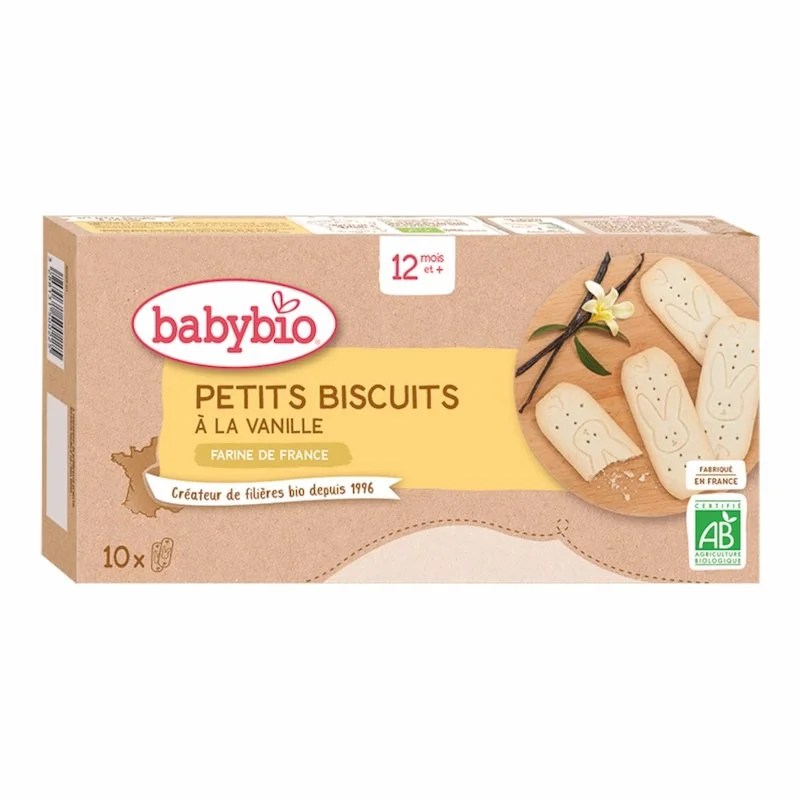 Babybio Petits Biscuits à la Vanille dès 12 mois