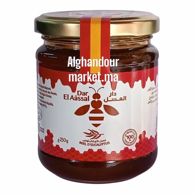Miel D’eucalyptus Dar El Assal 250g