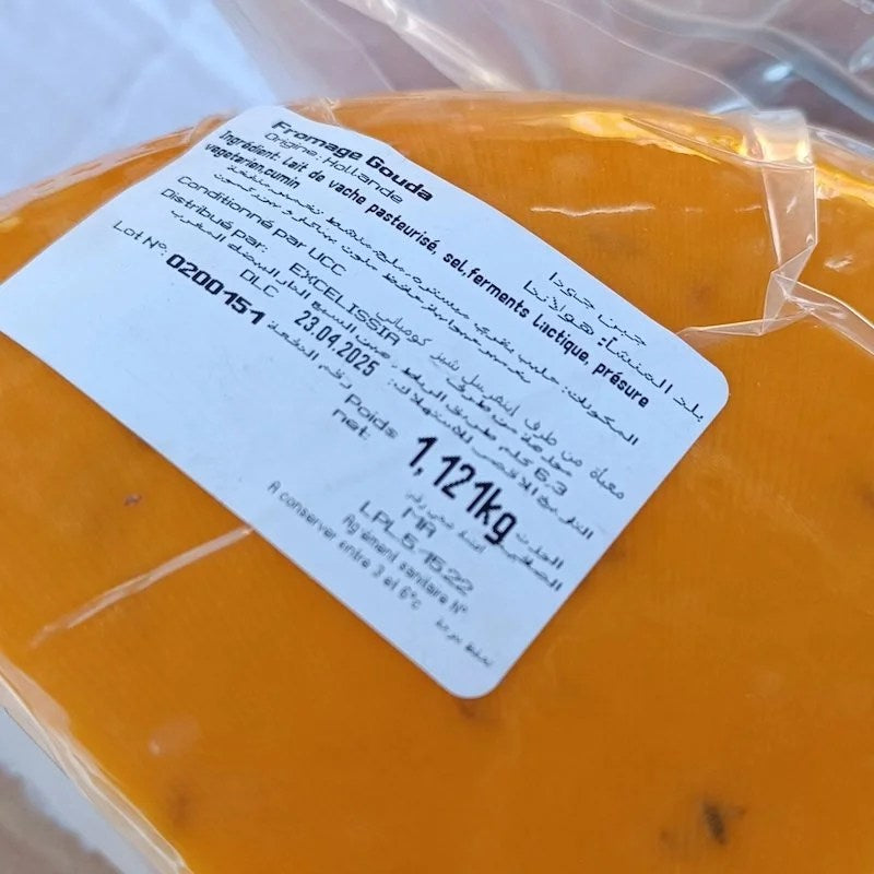 Fromage Gouda Cumin 1kg