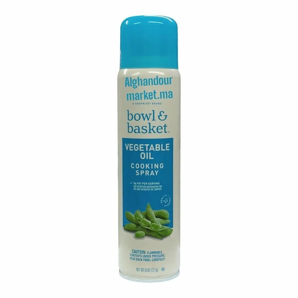 Bowl & Basket Spray de Cuisson à l’Huile Végétale 227g