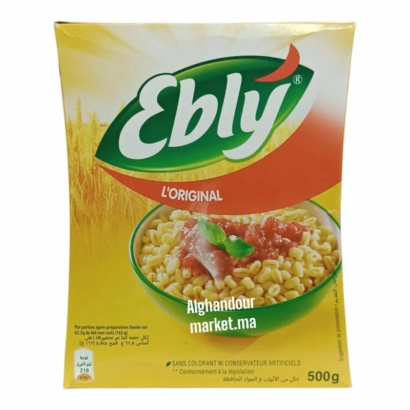 Ble Précuit 10 Min Ebly 500g