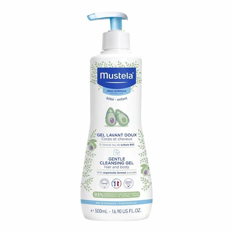 Mustela Gel Lavant Doux Corps et Cheveux Bébé 500ml