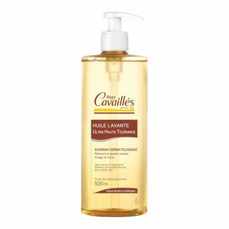 Rogé Cavaillès Dermo UHT Huile Lavante Surgras 500ml