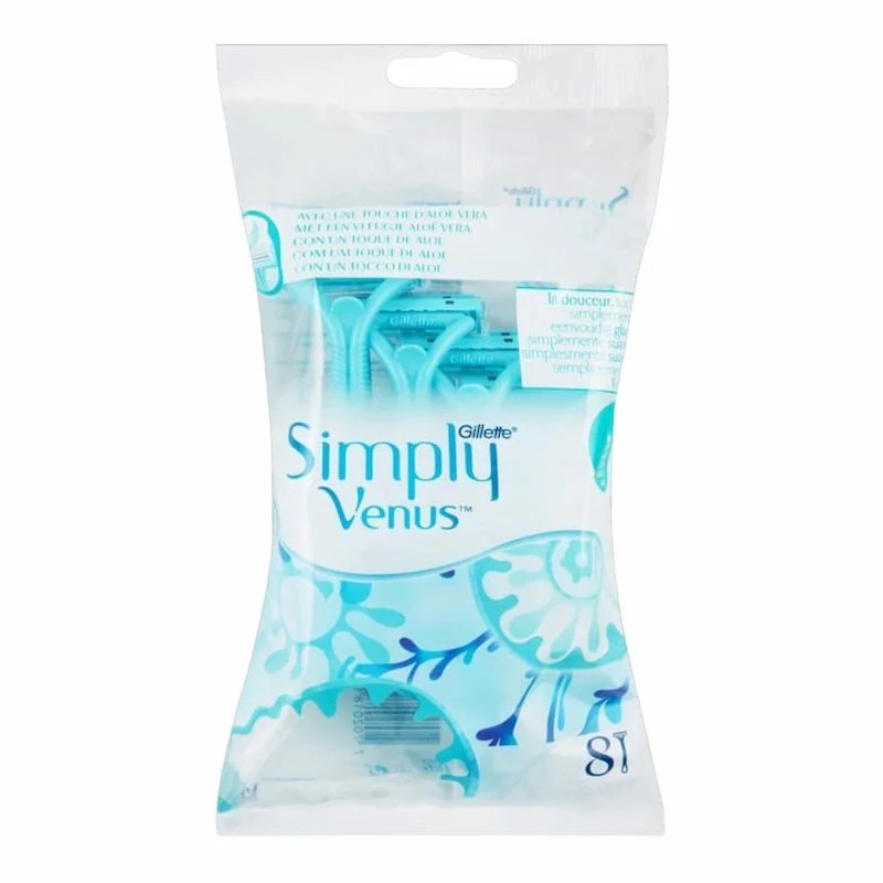 Simply Venus Gillette Rasoir Femme 8 Pièces