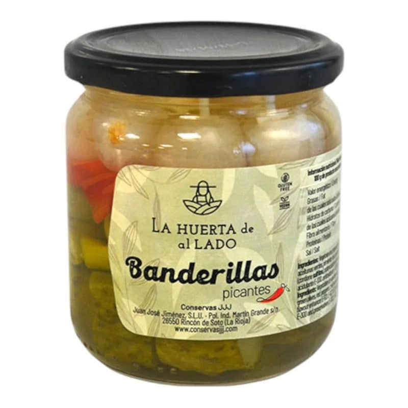 Conserves JJJ Banderillas Sucrées Bocal 370ml