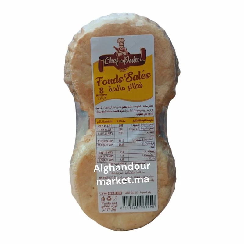 Fonds Salés 8 pièces – Chef du Pain