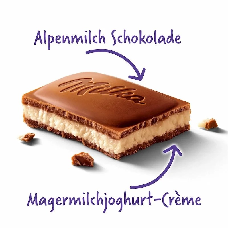 Milka Chocolat au yaourt 100g
