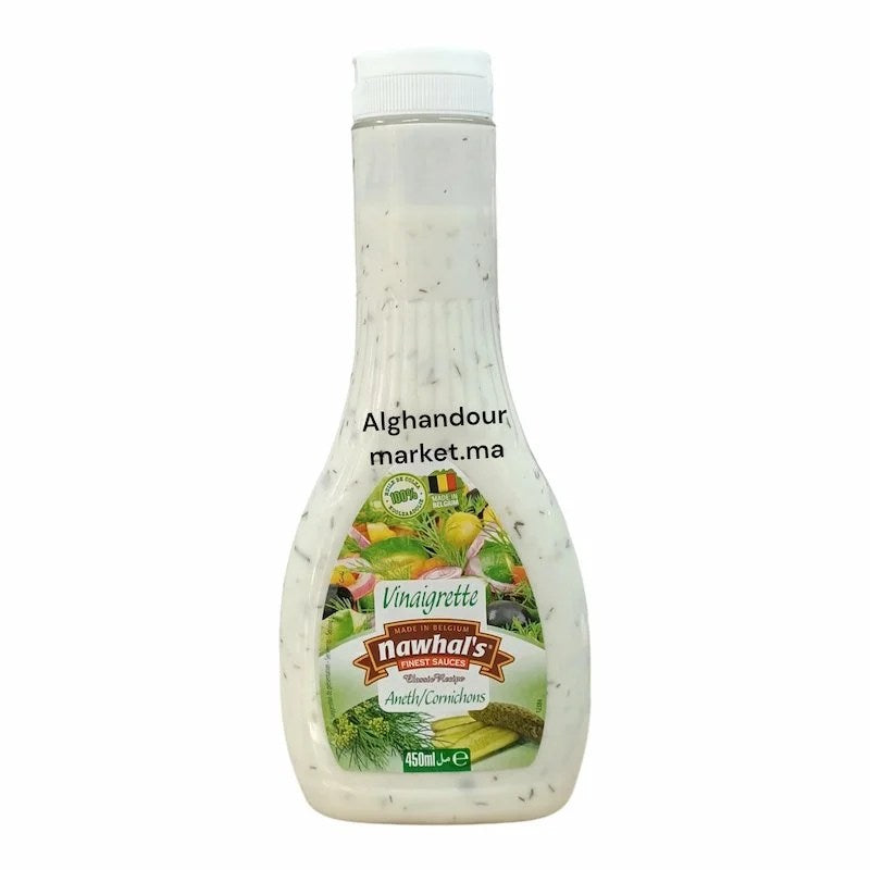 Sauce Vinaigrette Aneth & Cornichons 450g – Nawhal’s