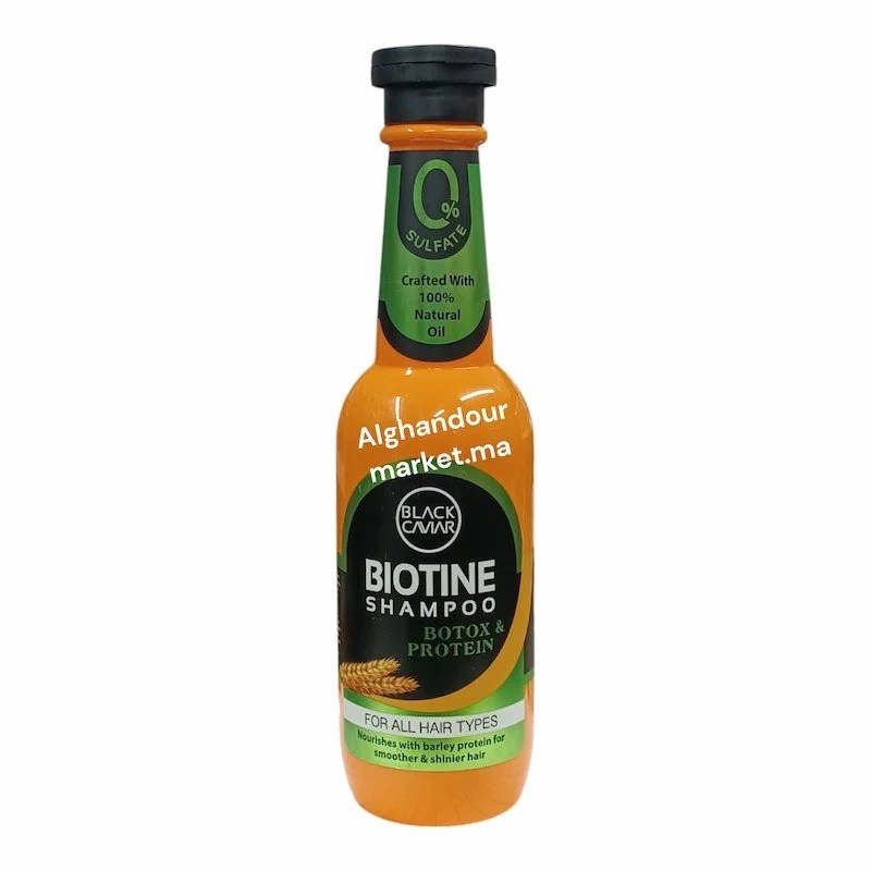 Biotine Shampoo Botox & Protein – Black Caviar