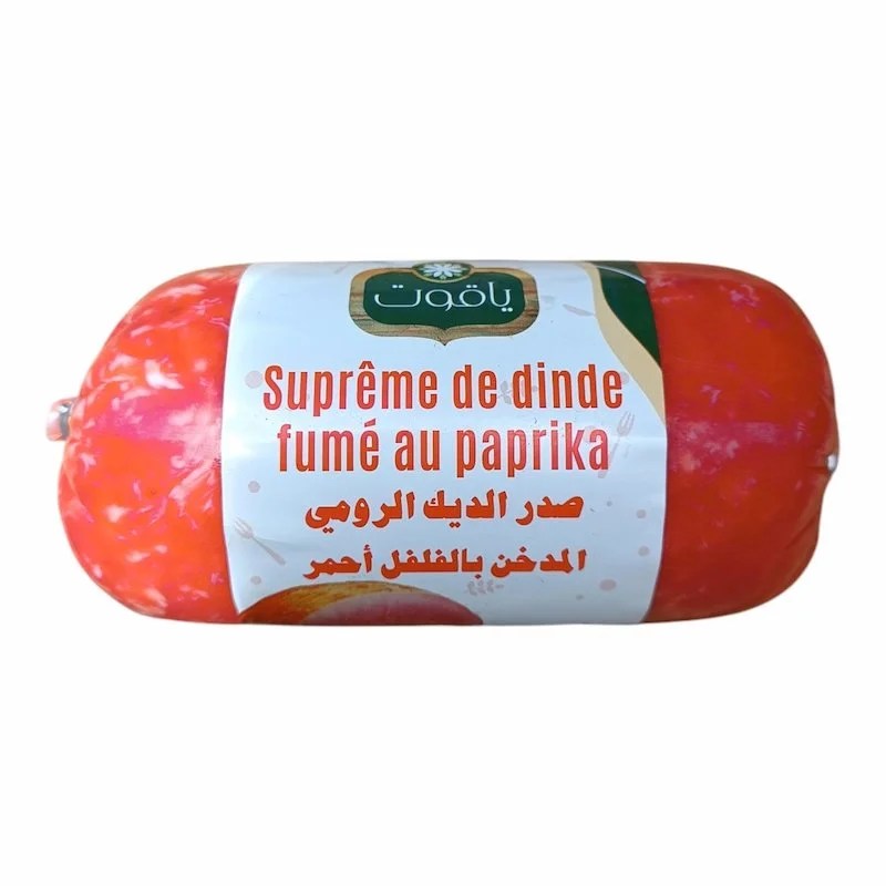 Yakout – Supreme de Dinde Fumé au Paprika 500g