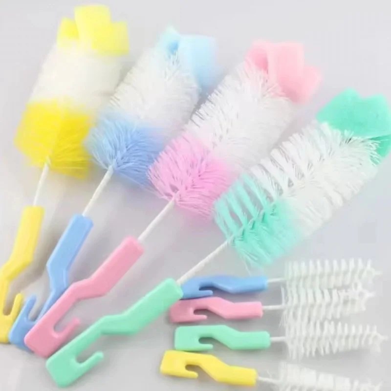 Brosse de Nettoyage pour Biberon – Set 2 Pièces Rotation 360°