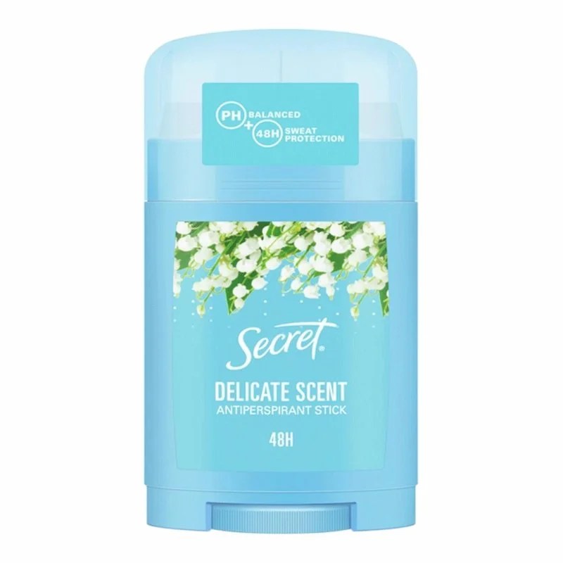 SECRET Stick Crème Anti-Transpirant Delicate Scent – 40ml